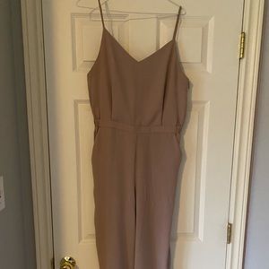Neutral coloured jumpsuit